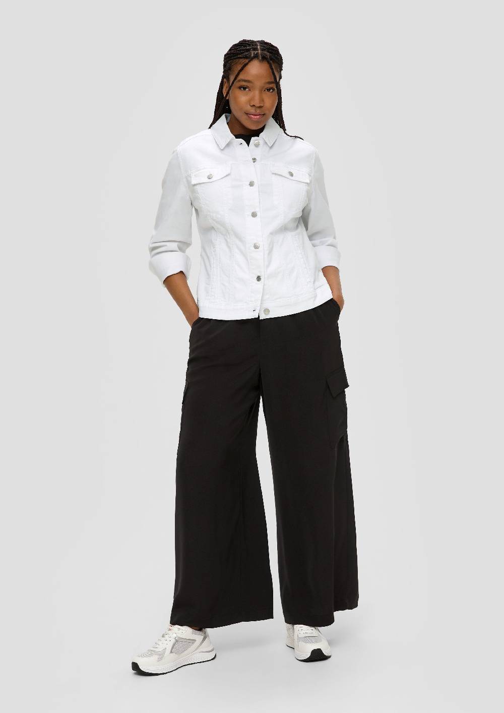 S.Oliver Leicht Taillierte Jeansjacke