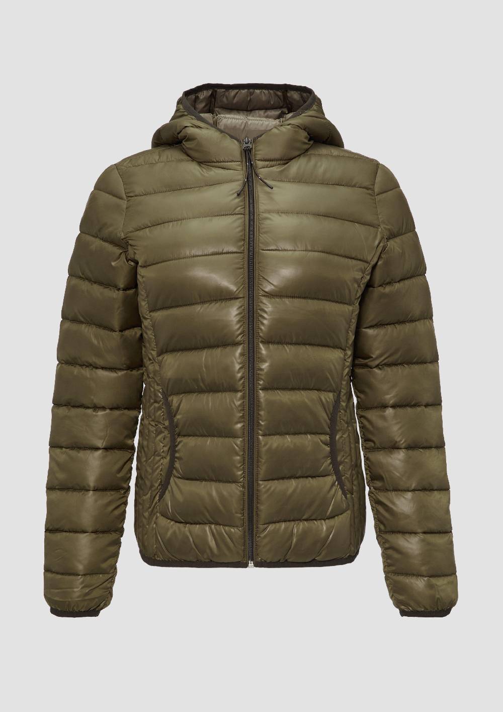 S.Oliver Leicht Wattierte Steppjacke Mit Kapuze