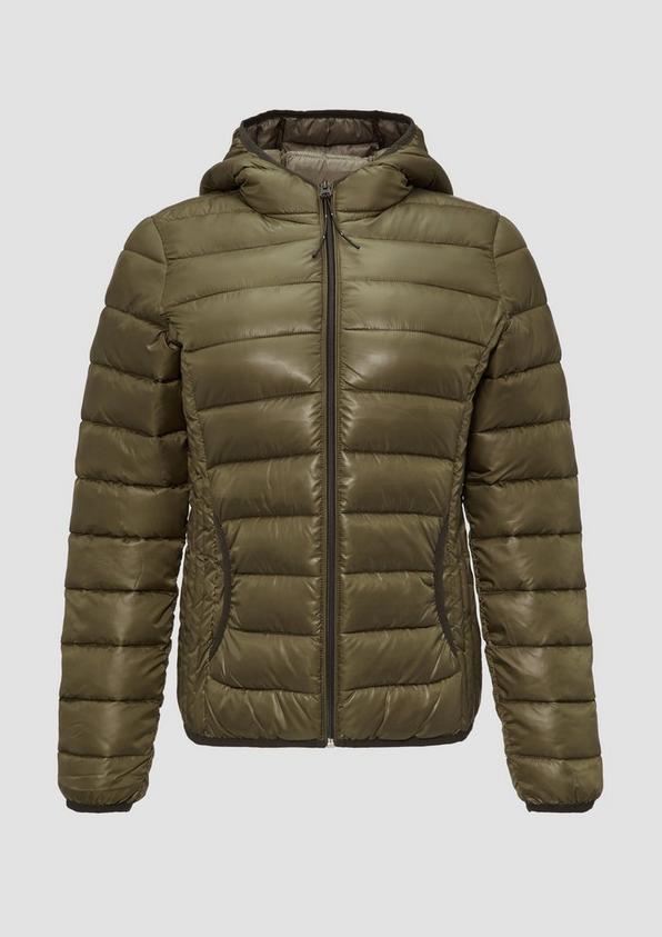 s.Oliver Leicht wattierte Steppjacke mit Kapuze