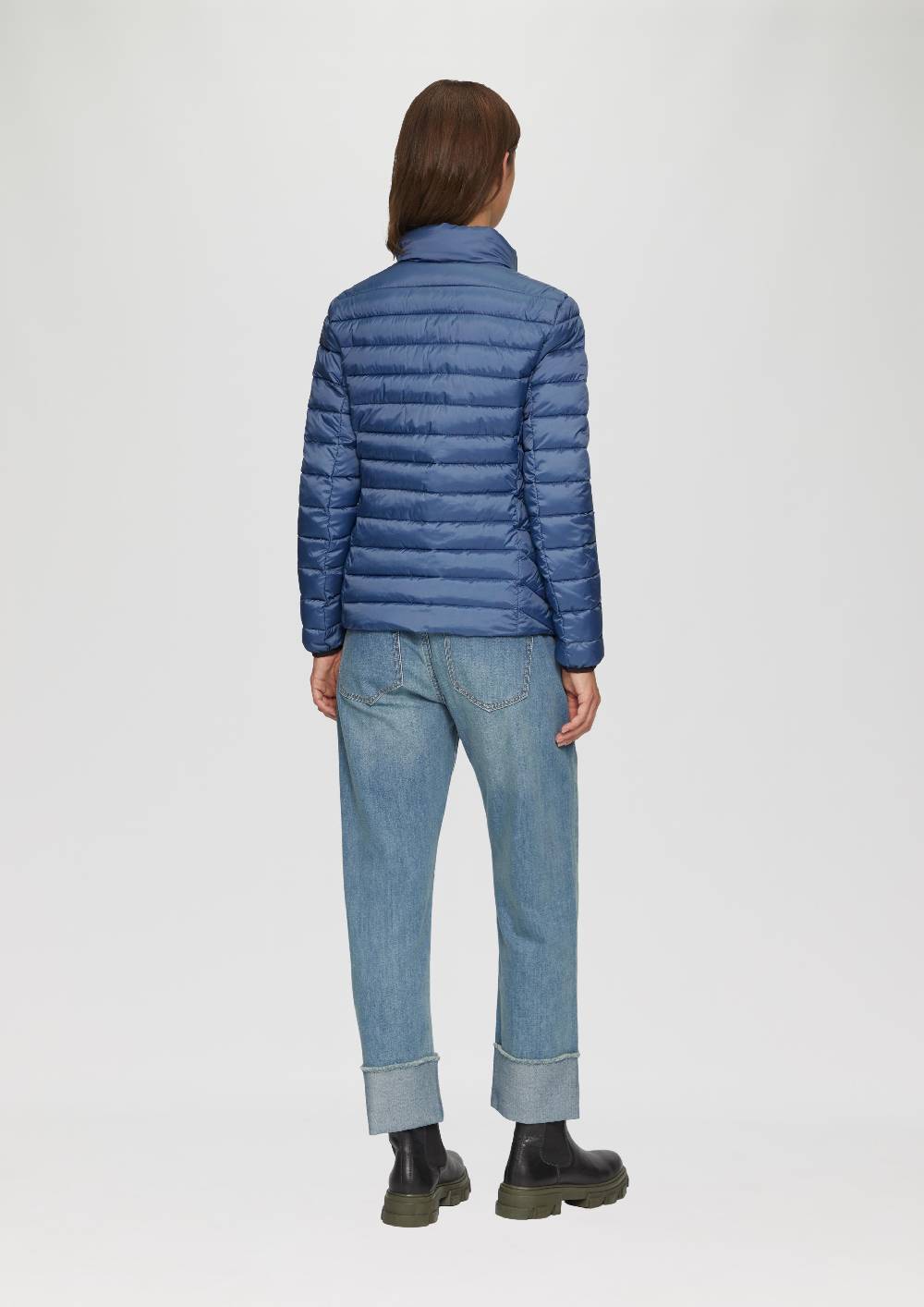 S.Oliver Leichte Jacke Mit Steppung Und Stehkragen