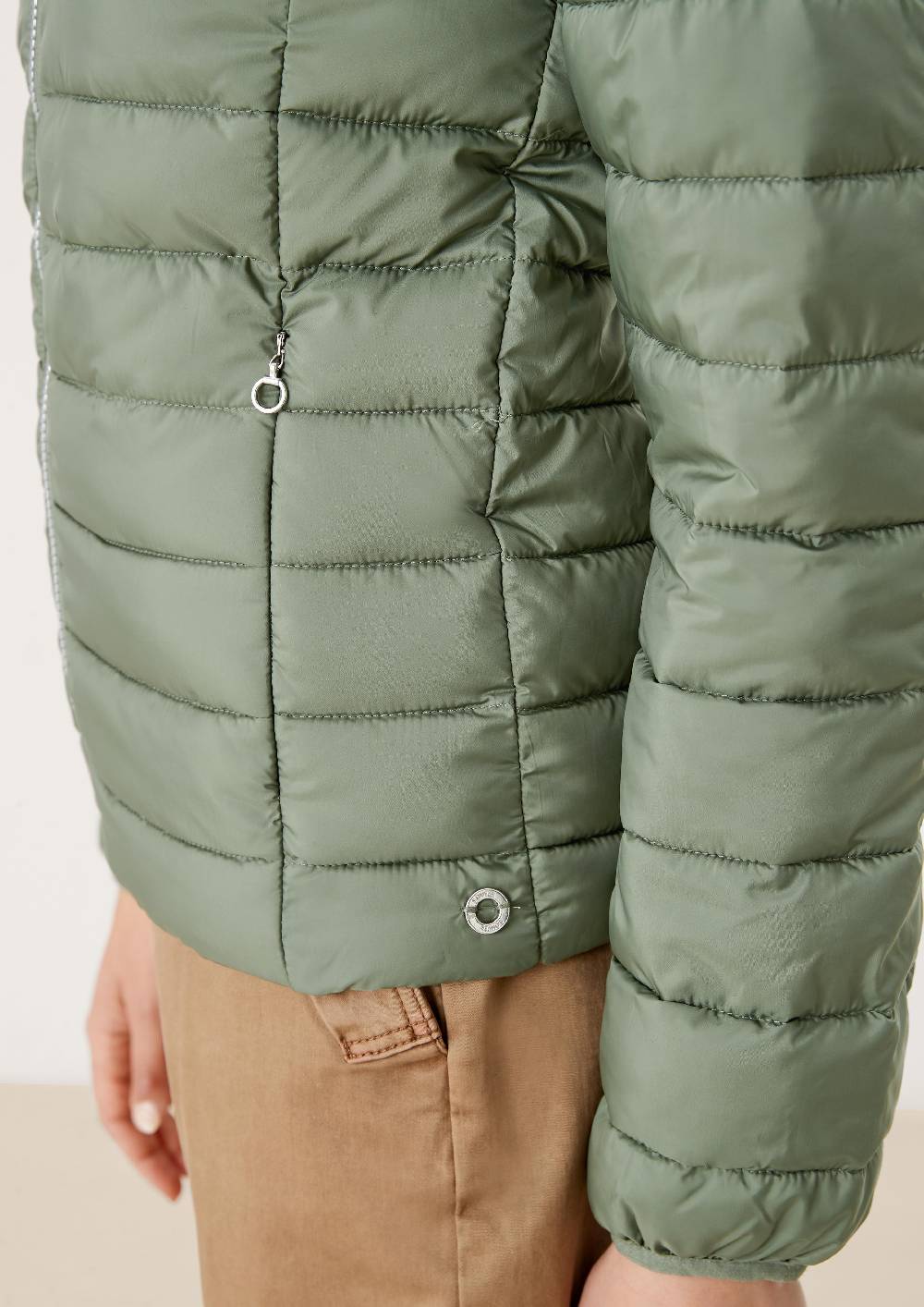 S.Oliver Leichte Jacke Mit Steppung Und Stehkragen