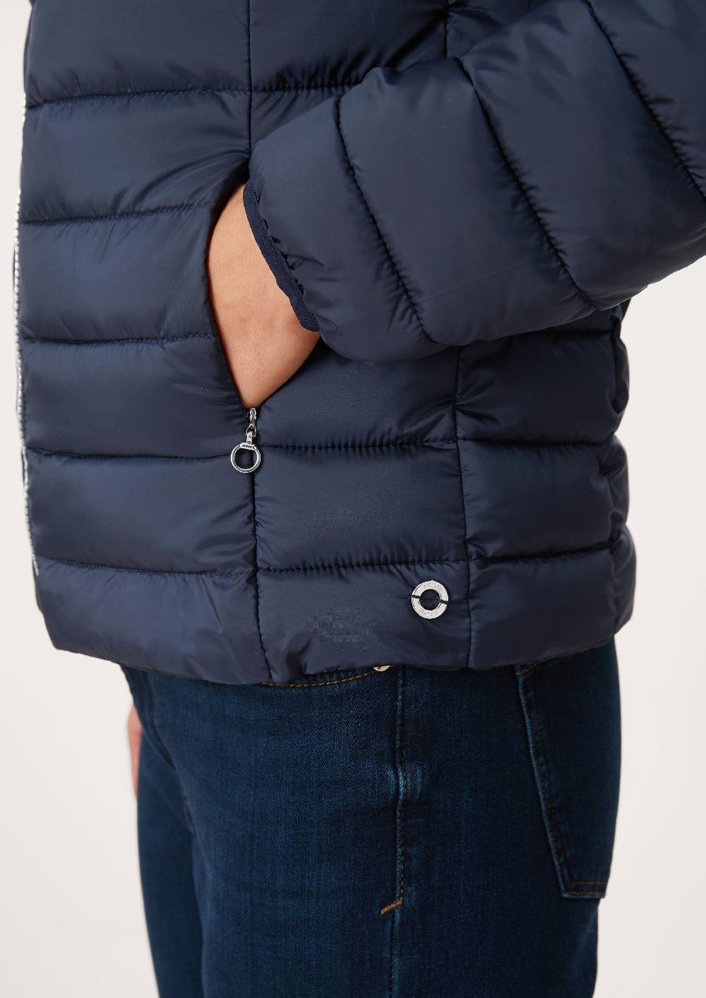 S.Oliver Leichte Jacke Mit Steppung Und Stehkragen