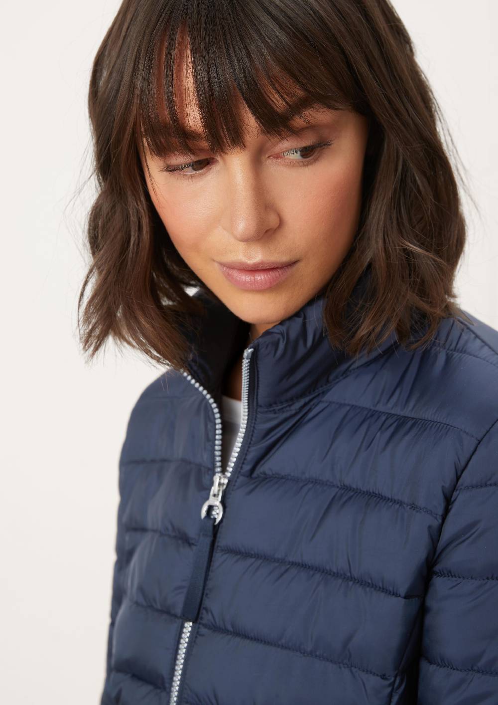 S.Oliver Leichte Jacke Mit Steppung Und Stehkragen