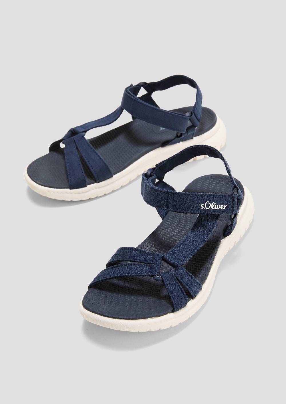 S.Oliver Leichte Sandalen Mit Klettverschluss