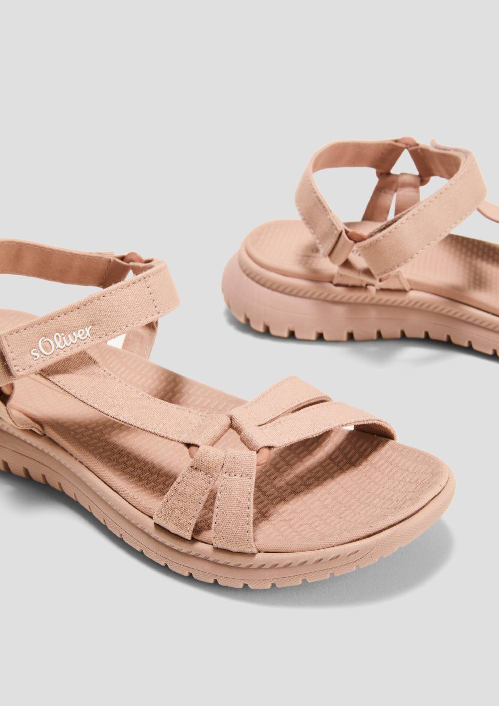 S.Oliver Leichte Sandalen Mit Klettverschluss
