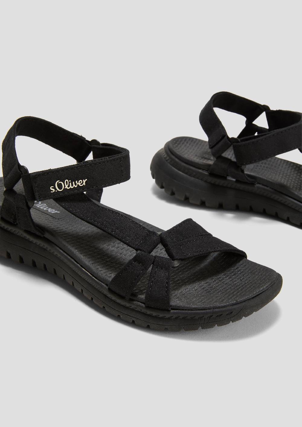 S.Oliver Leichte Sandalen Mit Klettverschluss