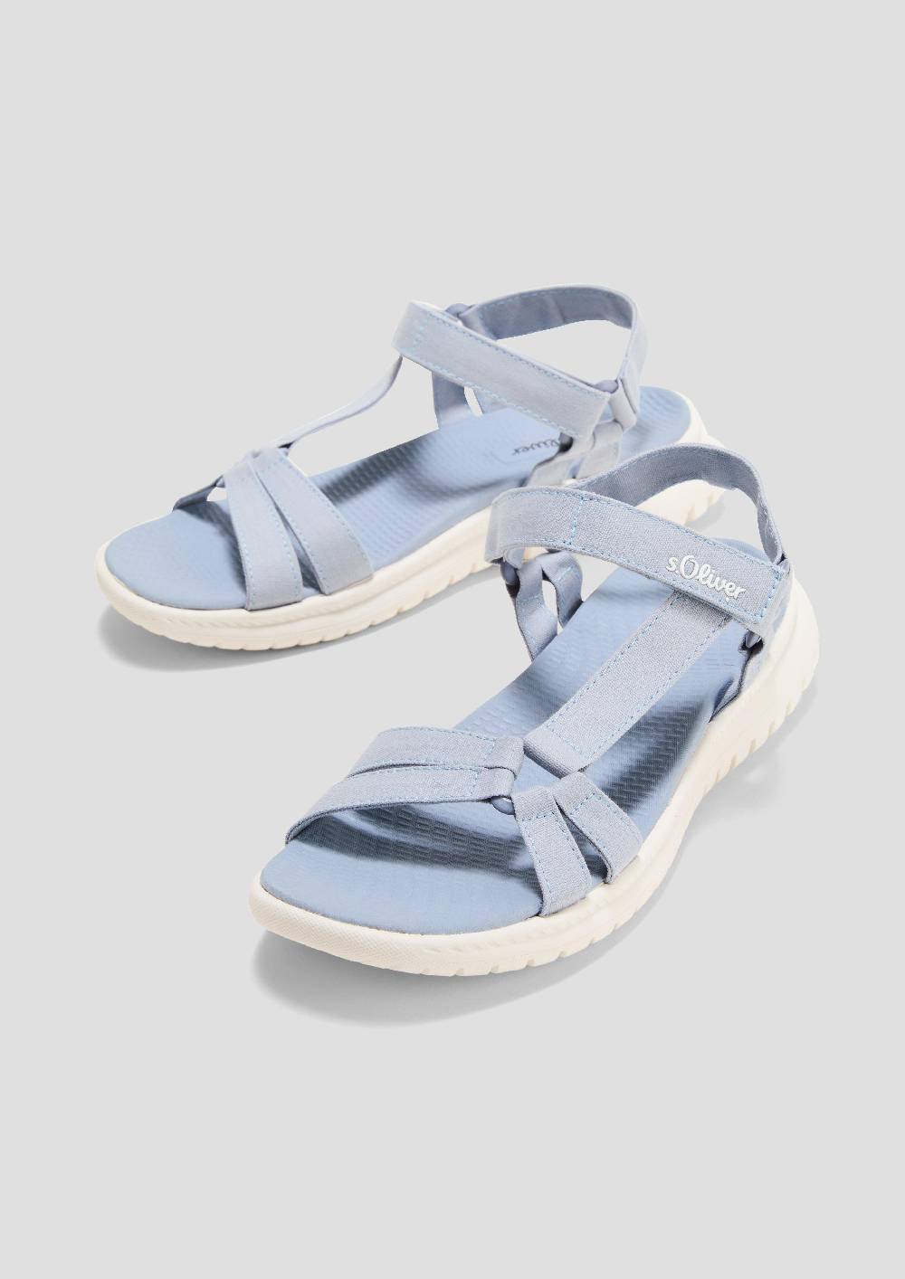 S.Oliver Leichte Sandalen Mit Klettverschluss