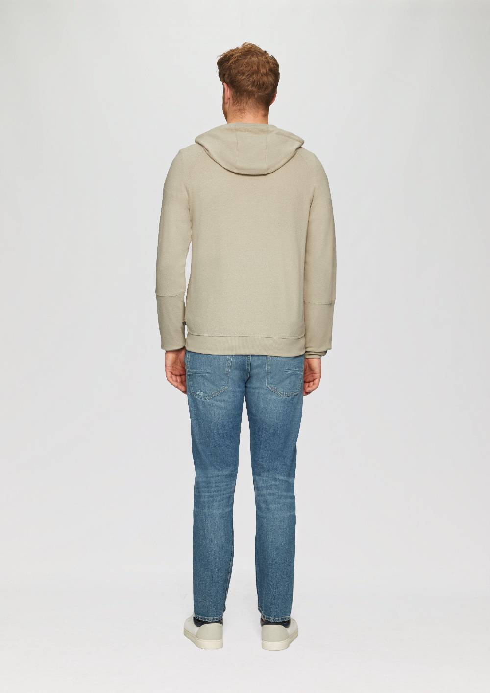 S.Oliver Leichte Sweatjacke Mit Kapuze Und Artwork