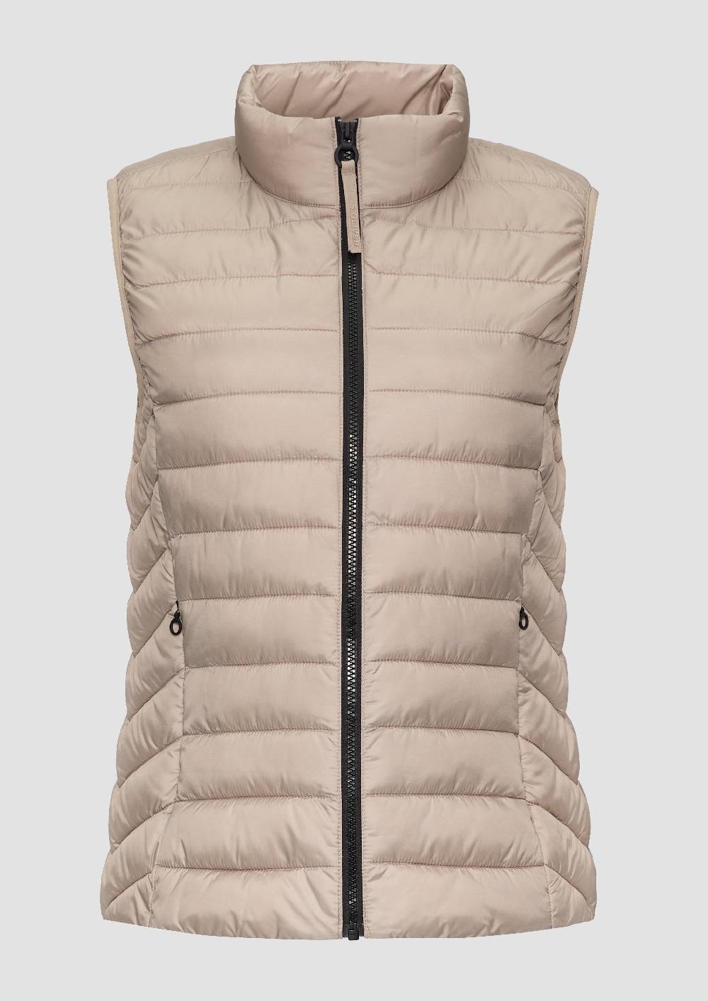 S.Oliver Leichte Weste Mit Steppung Und Stehkragen