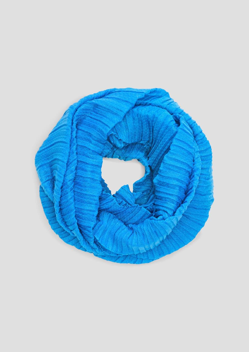 S.Oliver Leichter Loop-Schal Mit Plisseefalten