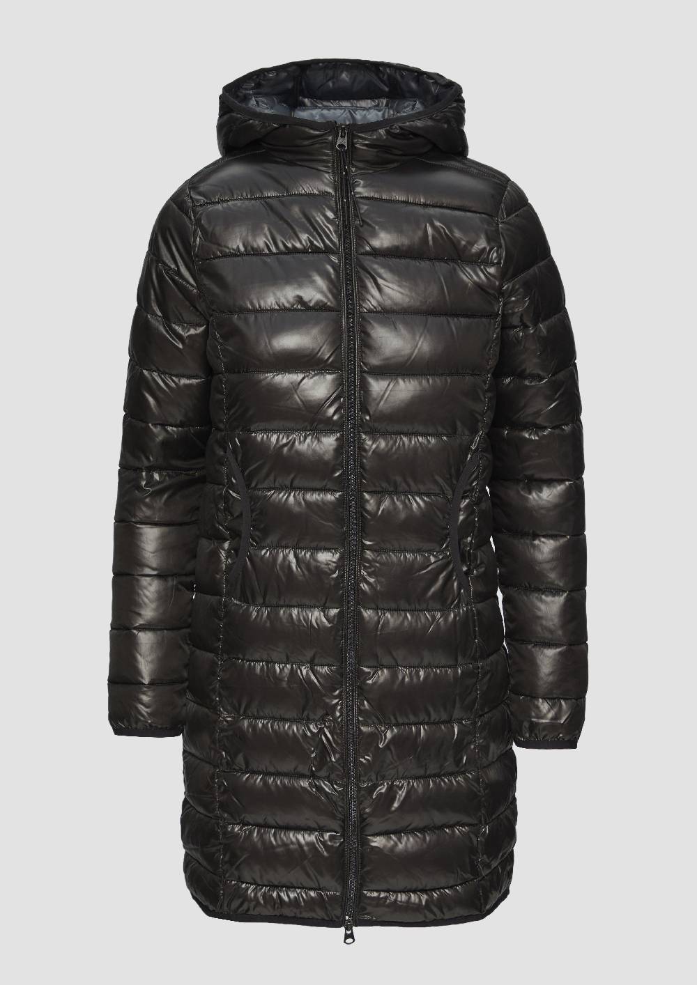 S.Oliver Leichter Steppmantel Mit Kapuze