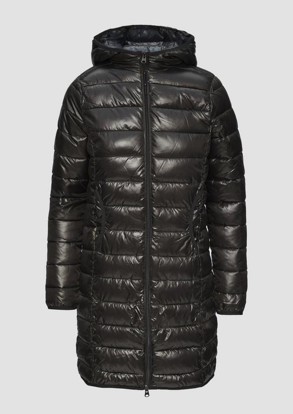 s.Oliver Leichter Steppmantel mit Kapuze