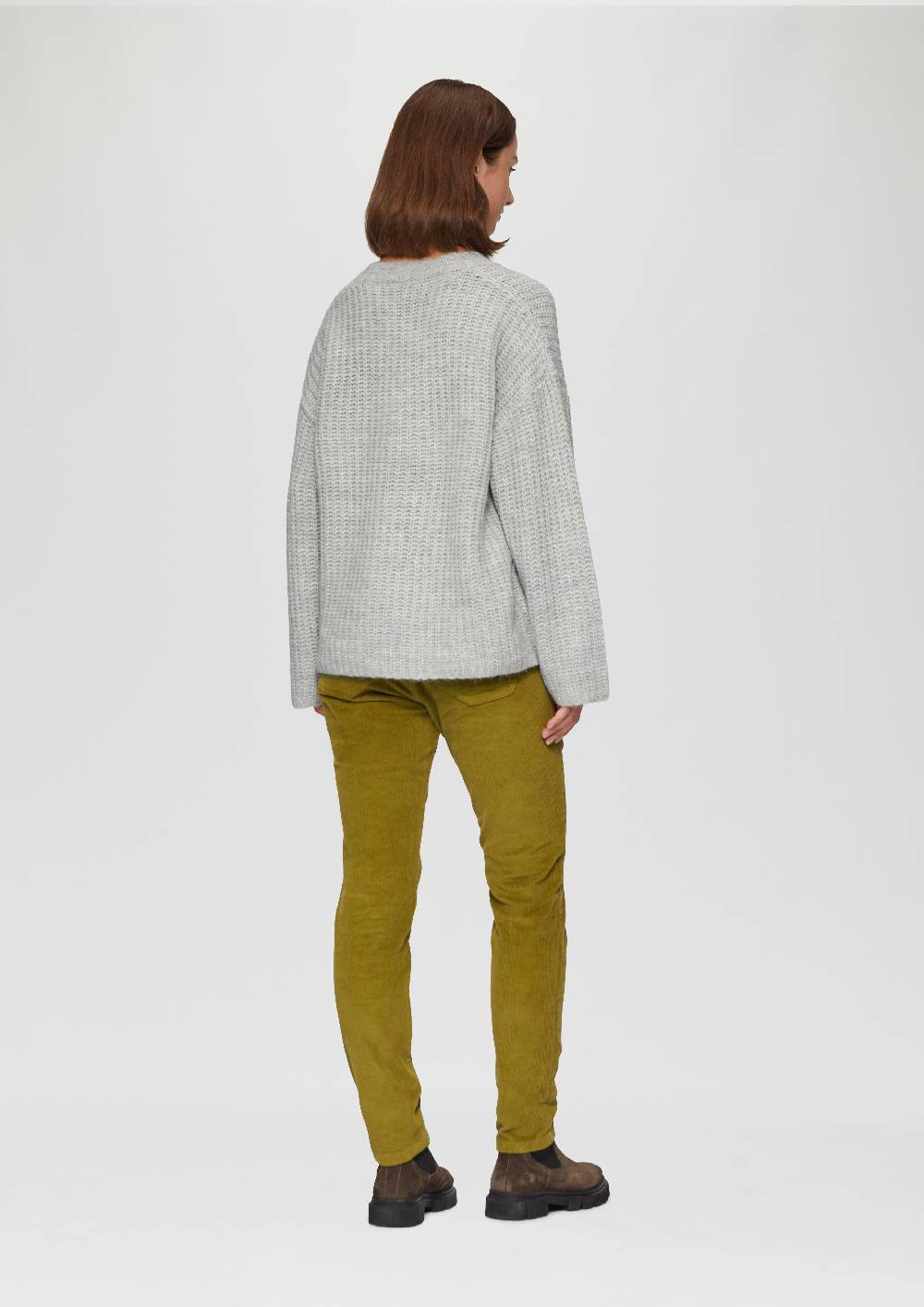 S.Oliver Leichter Wollpullover Im Relaxed Fit