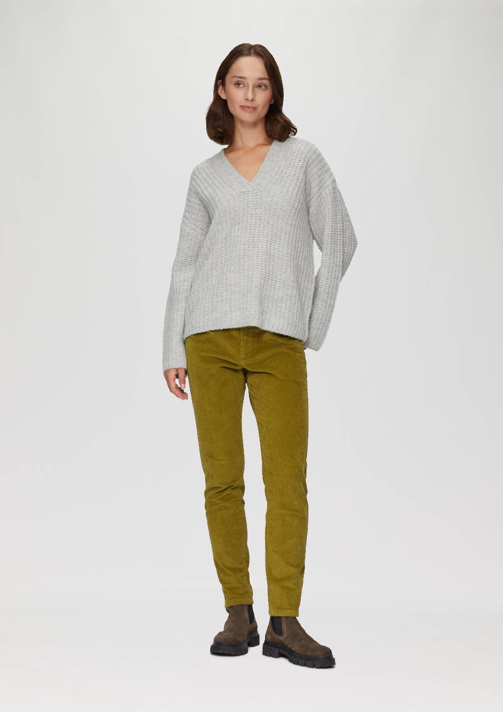 S.Oliver Leichter Wollpullover Im Relaxed Fit