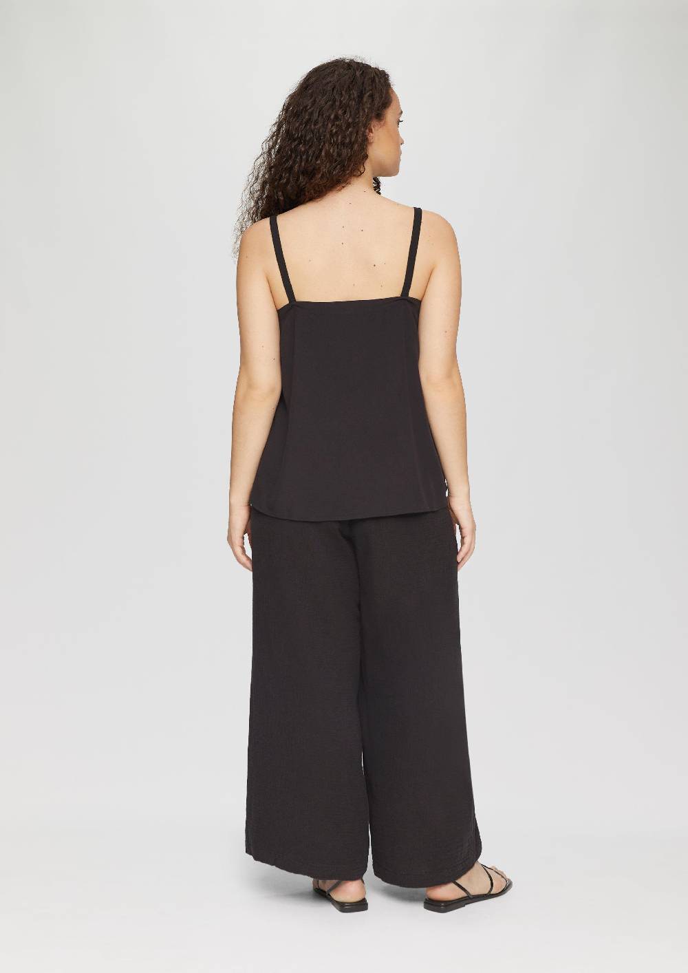 S.Oliver Leichtes Spaghettiträger-Top Aus Viskose