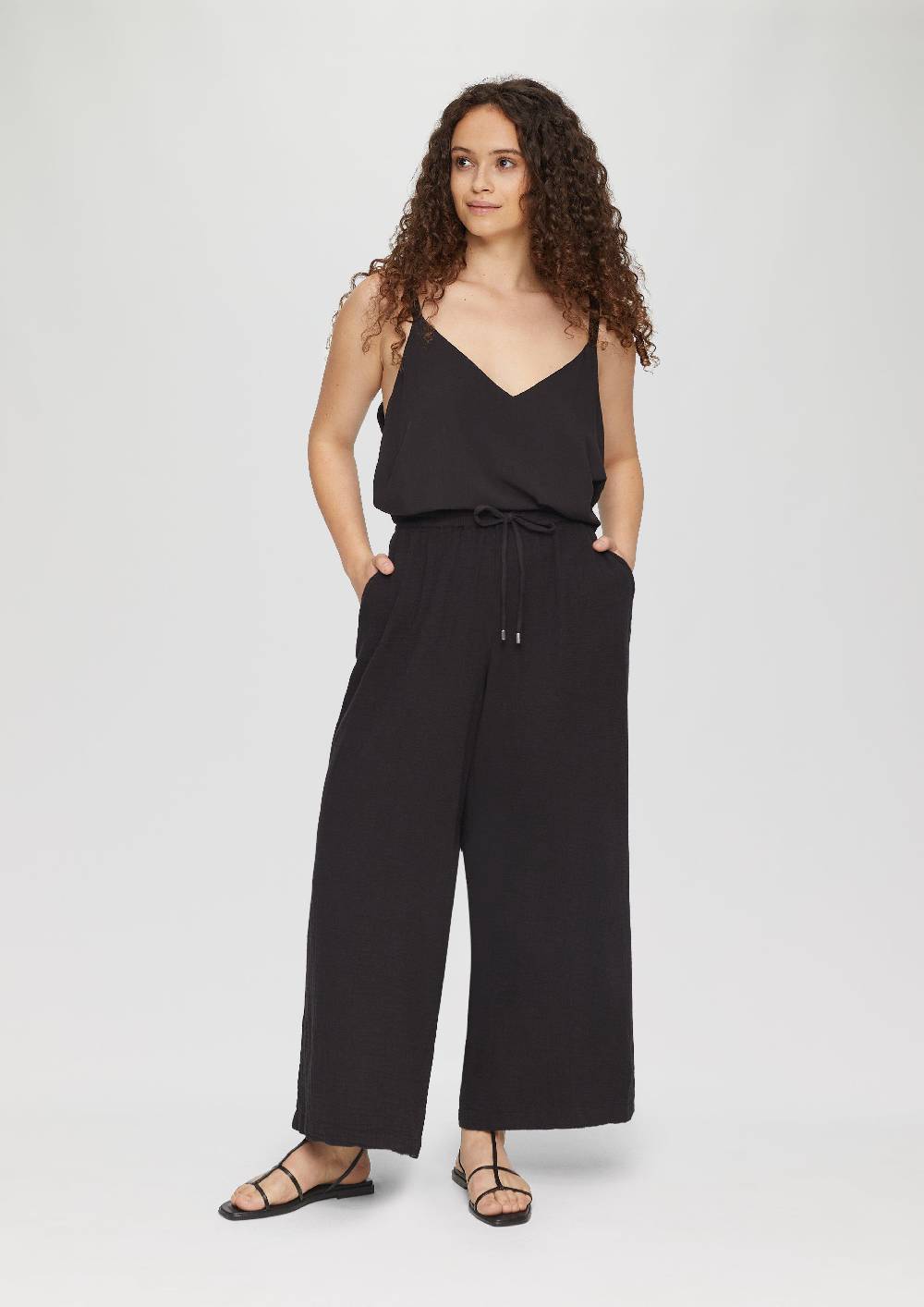 S.Oliver Leichtes Spaghettiträger-Top Aus Viskose