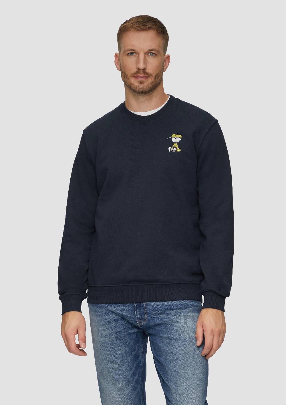 S.Oliver Leichtes Sweatshirt Mit Peanuts®-Motiv
