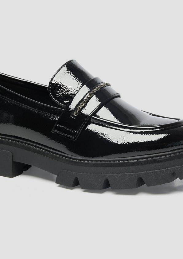 s.Oliver Loafer in Lackleder-Optik