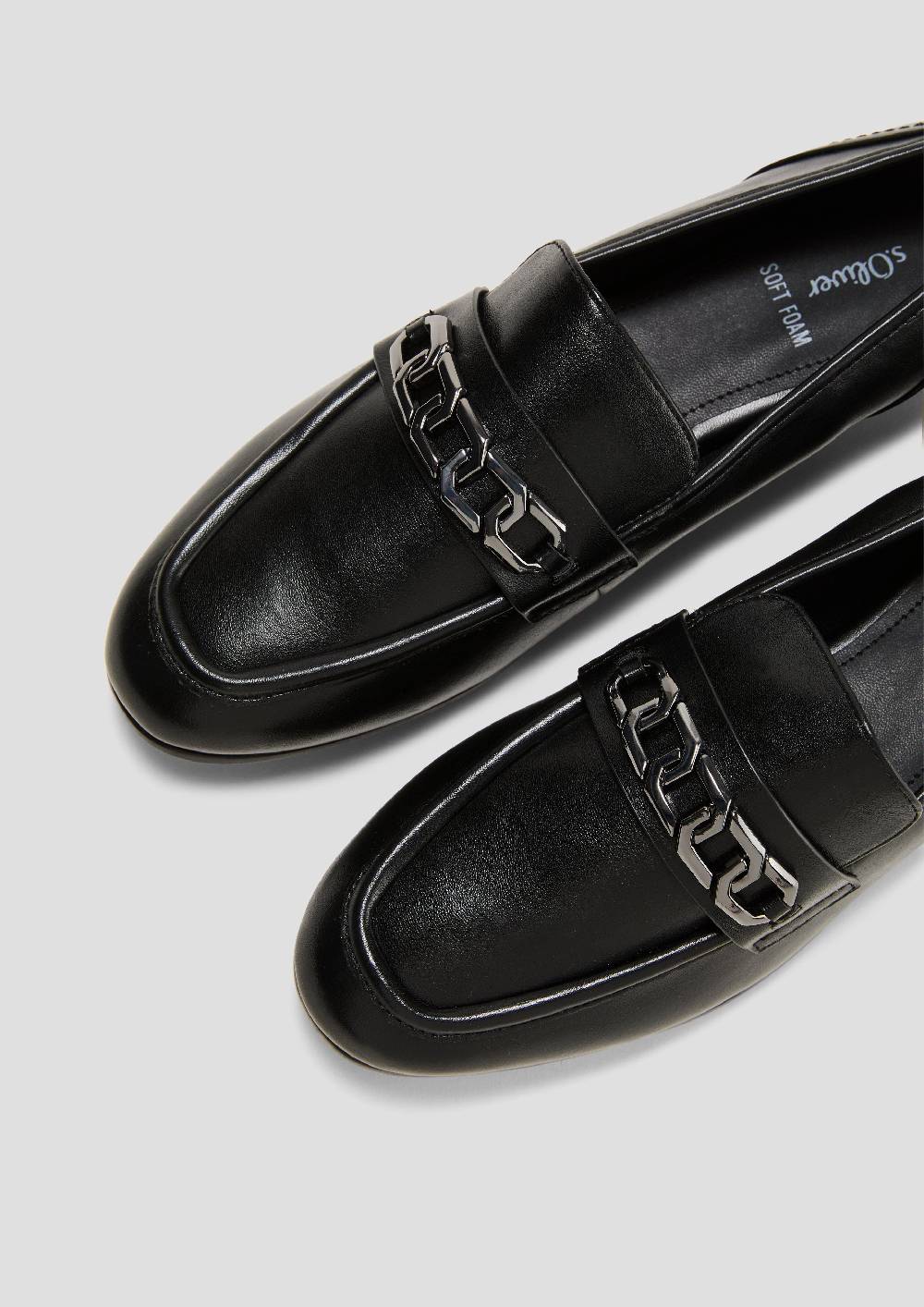 S.Oliver Loafer In Leder-Optik