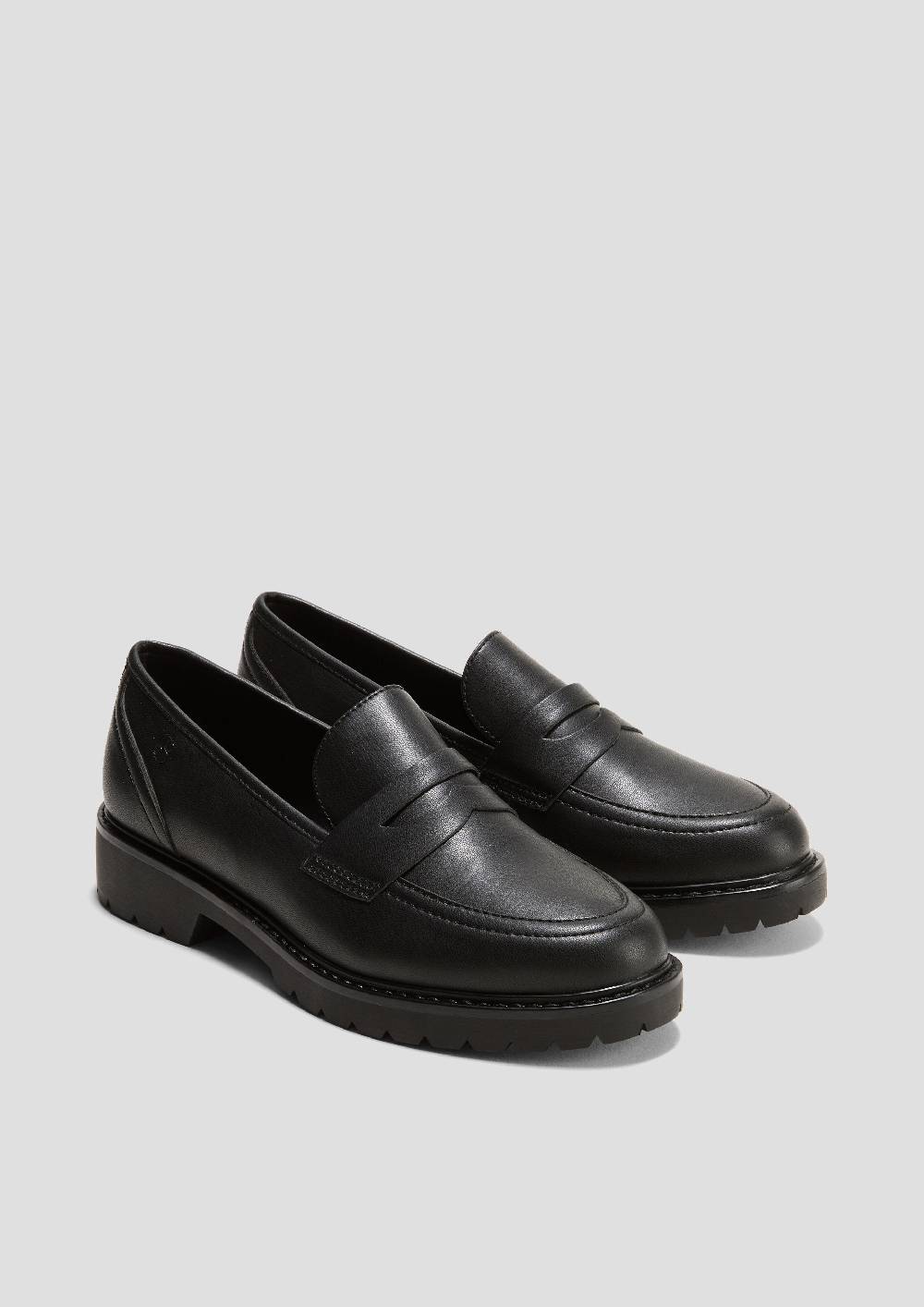 S.Oliver Loafer In Leder-Optik