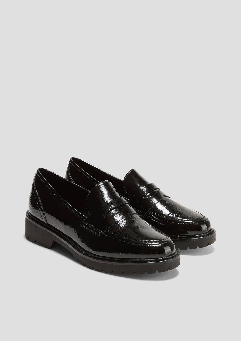 S.Oliver Loafer In Leder-Optik