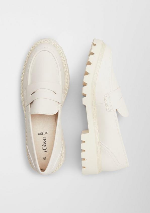 s.Oliver Loafer in Leder-Optik