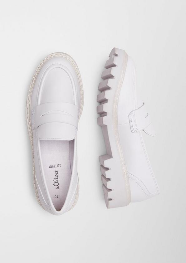 s.Oliver Loafer in Leder-Optik