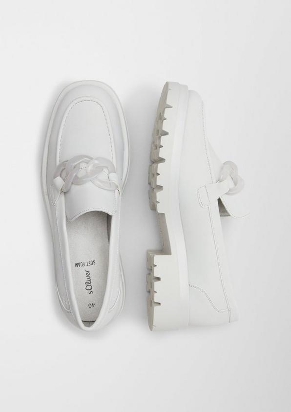 s.Oliver Loafer mit Ketten-Detail
