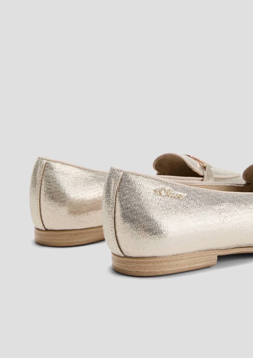 S.Oliver Loafer Mit Schmuck-Detail