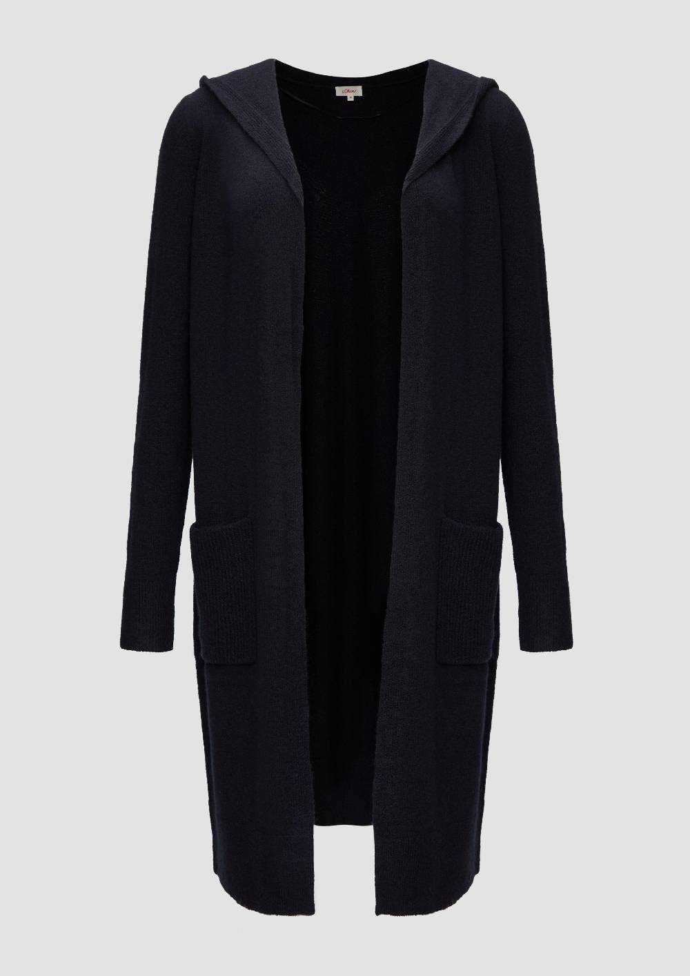 S.Oliver Long-Cardigan Mit Kapuze
