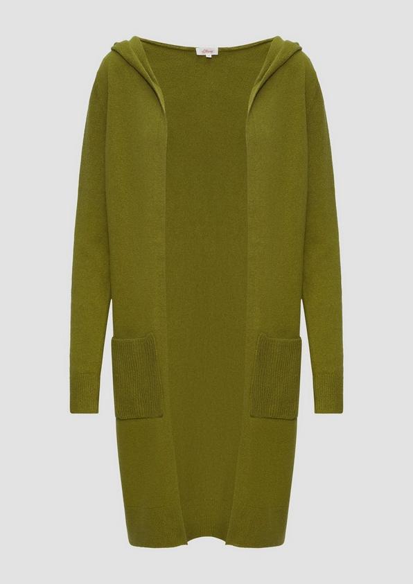 s.Oliver Long-Cardigan mit Kapuze