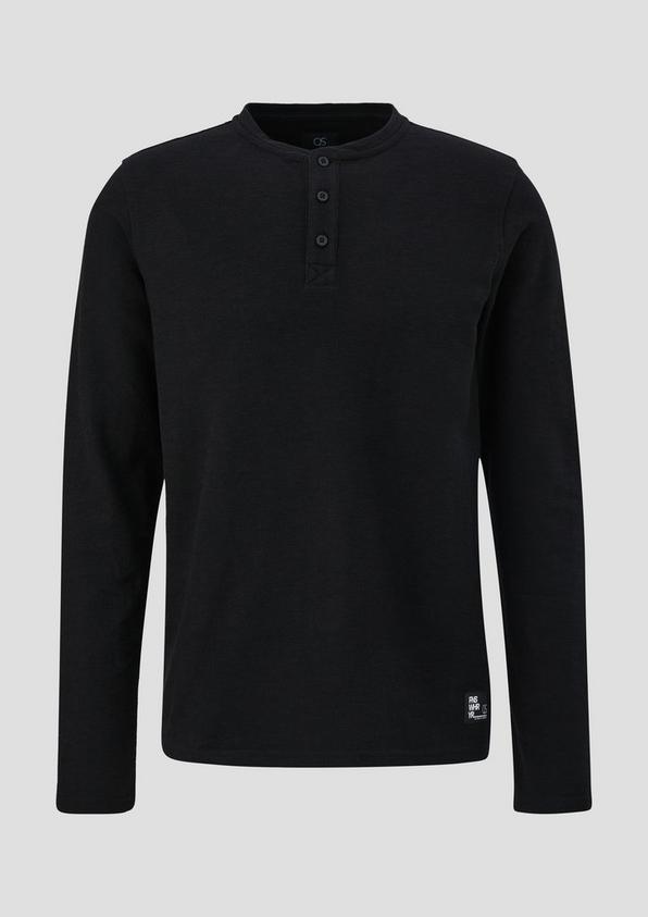 s.Oliver Longlseeve mit Flammgarnstruktur