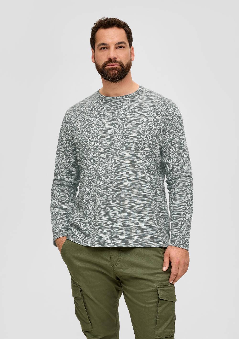 S.Oliver Longsleeve Aus Baumwolle
