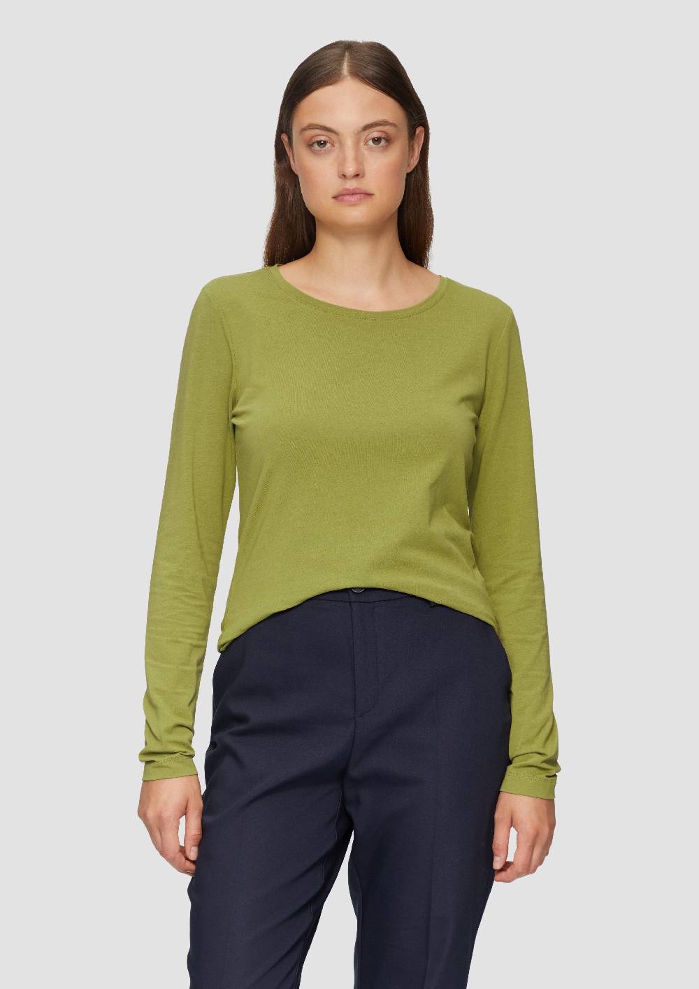 S.Oliver Longsleeve Aus Baumwollstretch