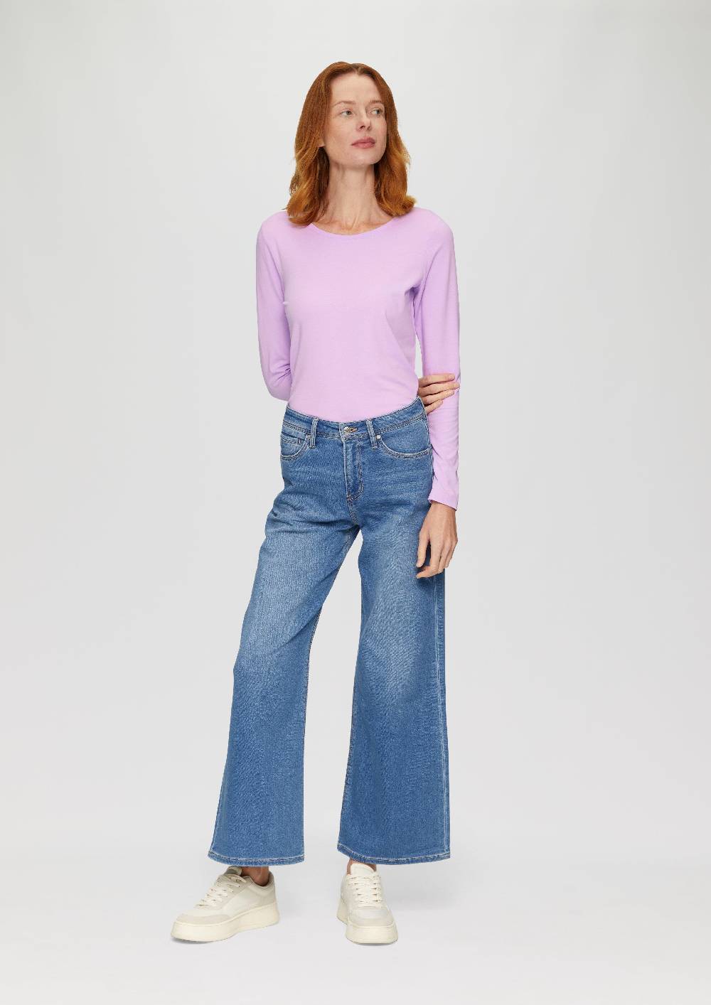 S.Oliver Longsleeve Aus Baumwollstretch