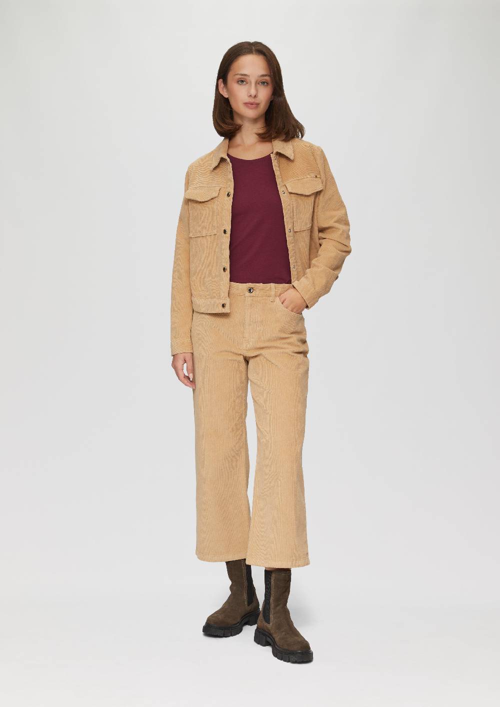 S.Oliver Longsleeve Aus Baumwollstretch