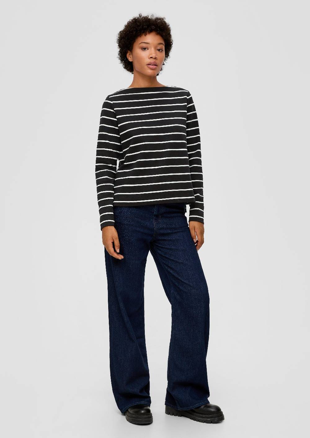 S.Oliver Longsleeve Aus Baumwollstretch