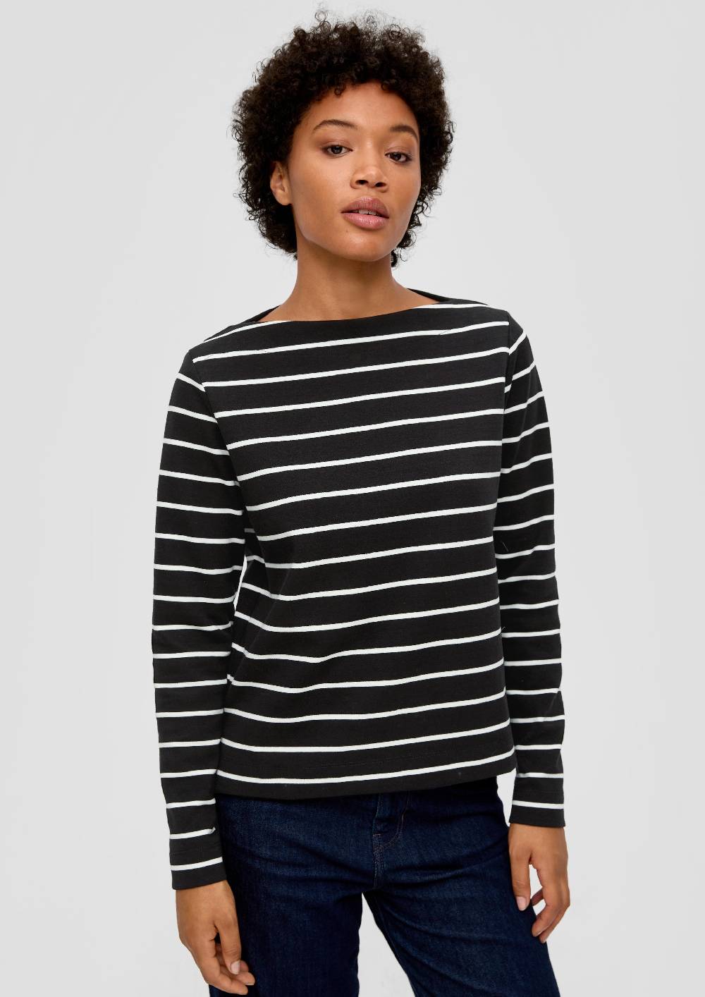 S.Oliver Longsleeve Aus Baumwollstretch