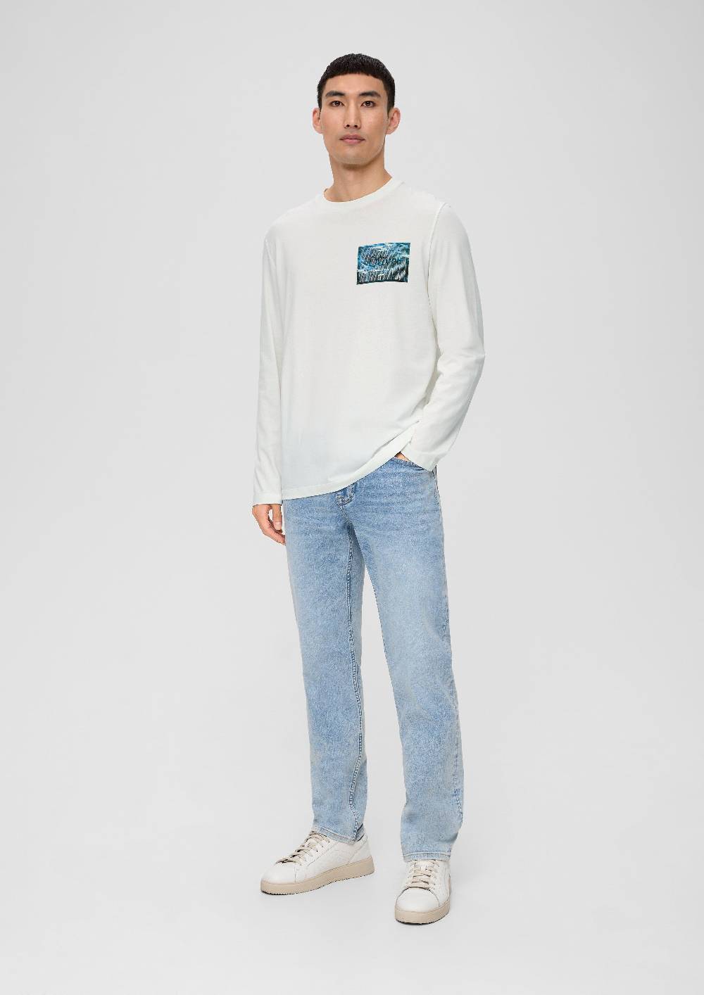 S.Oliver Longsleeve Aus Baumwollstretch