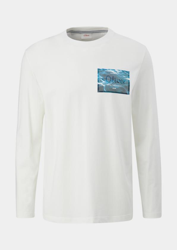 s.Oliver Longsleeve aus Baumwollstretch