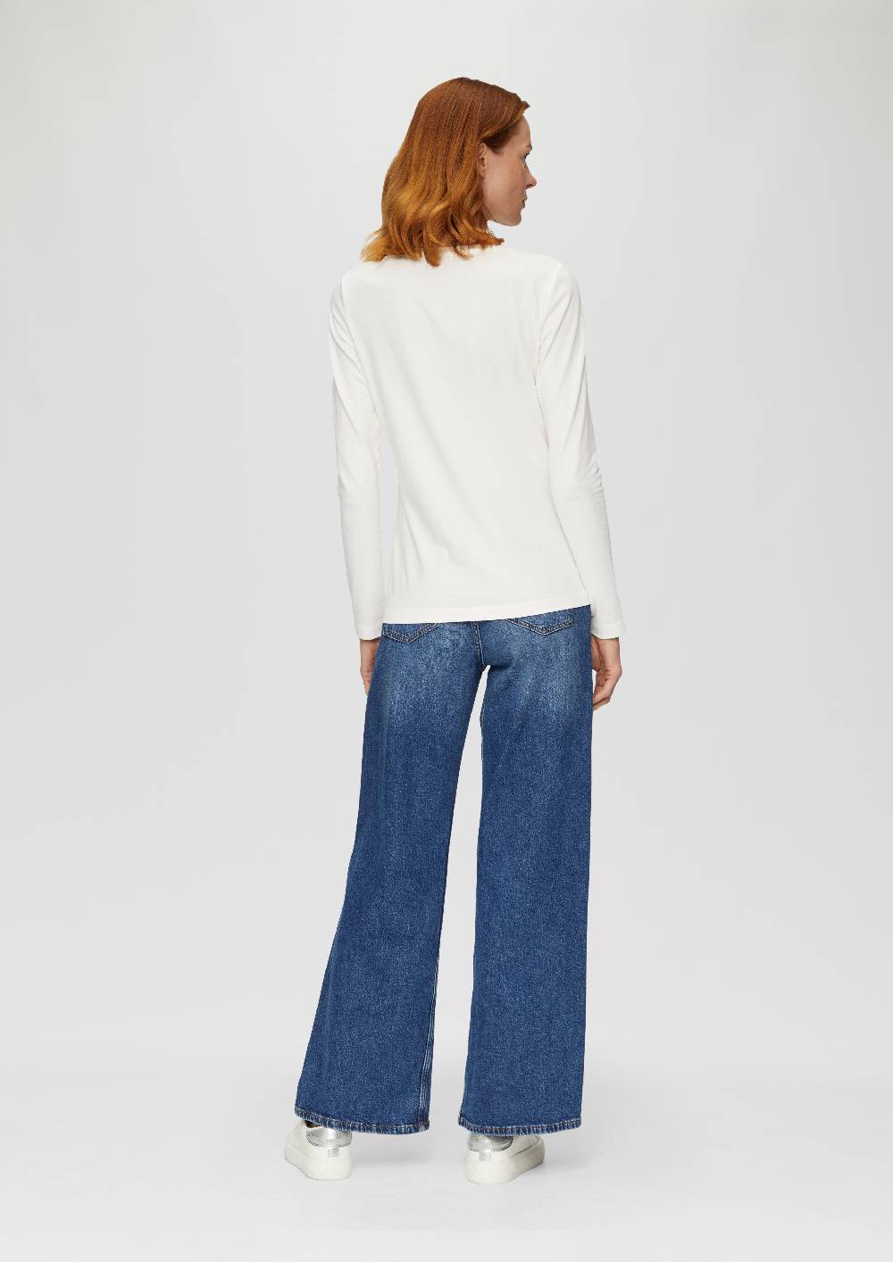 S.Oliver Longsleeve Aus Baumwollstretch