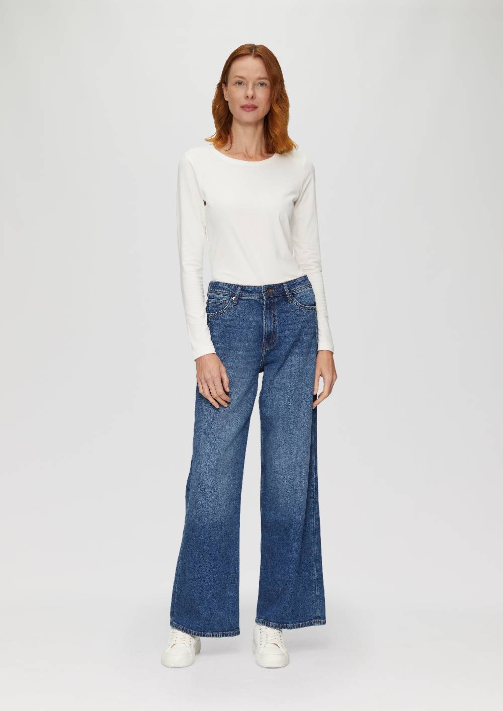 S.Oliver Longsleeve Aus Baumwollstretch