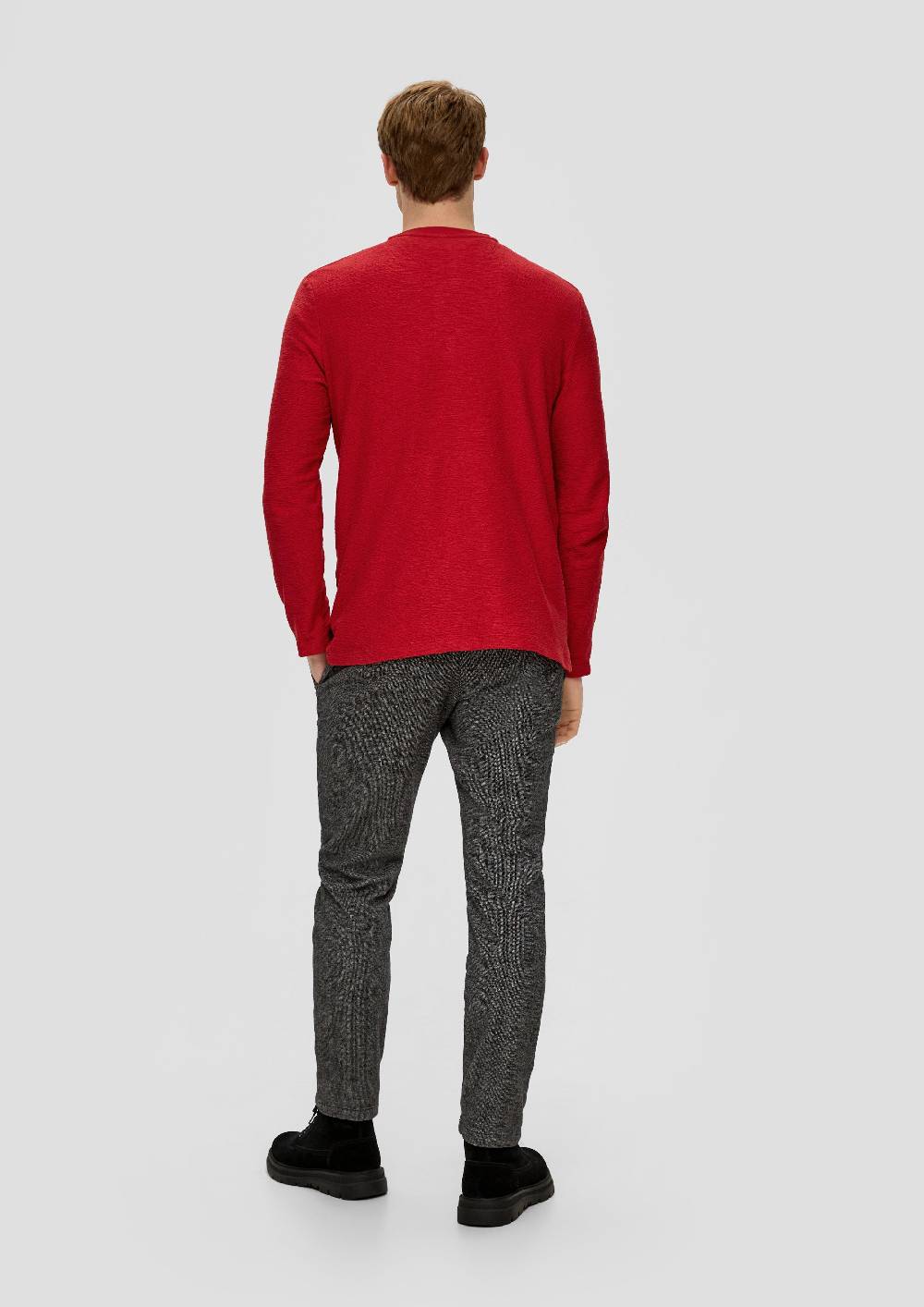 S.Oliver Longsleeve In Slub-Yarn-Qualität