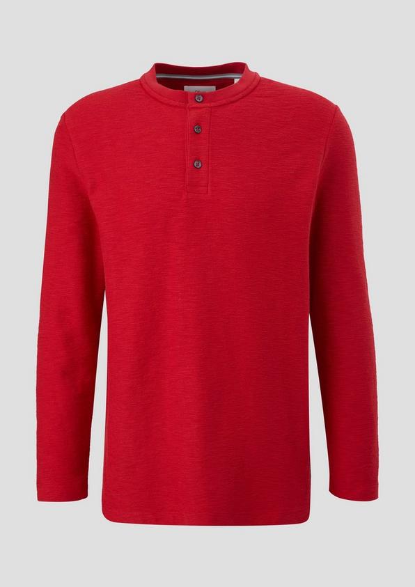 s.Oliver Longsleeve in Slub-Yarn-Qualität