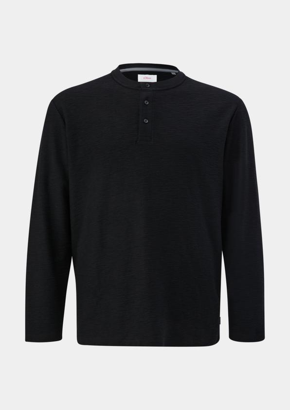 s.Oliver Longsleeve in Slub-Yarn-Qualität