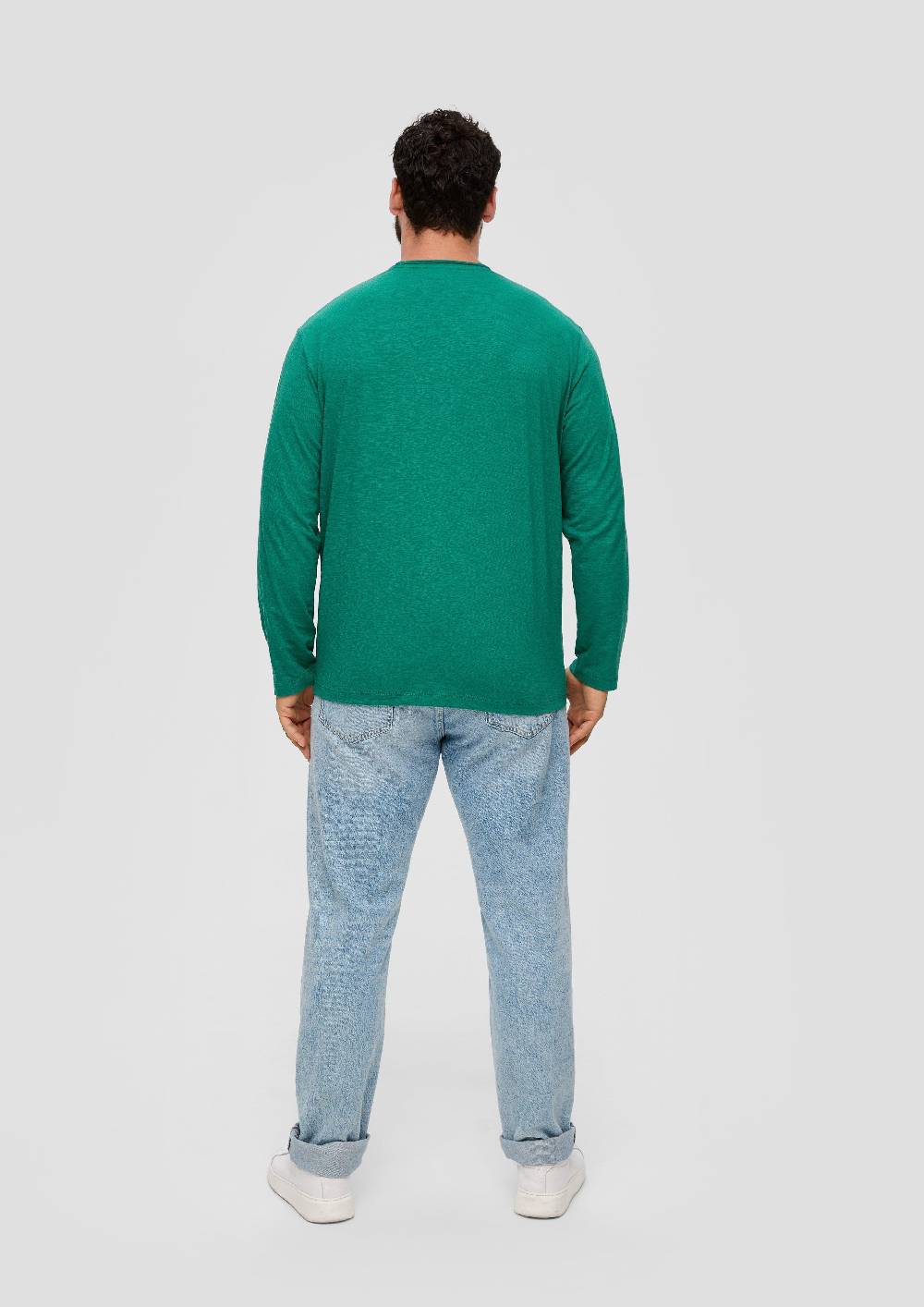 S.Oliver Longsleeve Mit Aufgesetzter Brusttasche