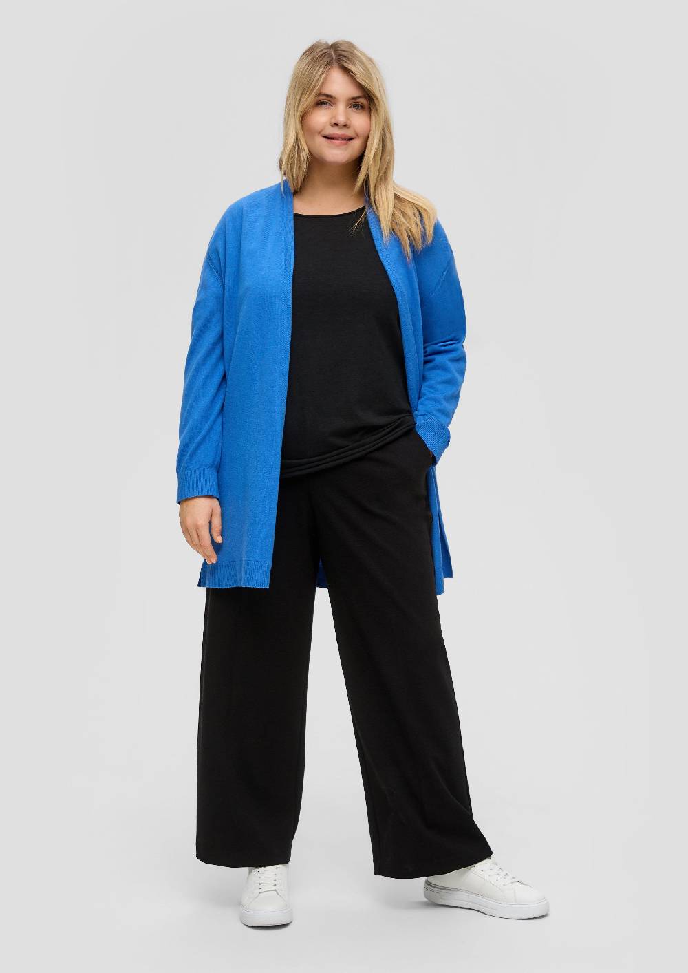 S.Oliver Longsleeve Mit Flammgarn-Struktur