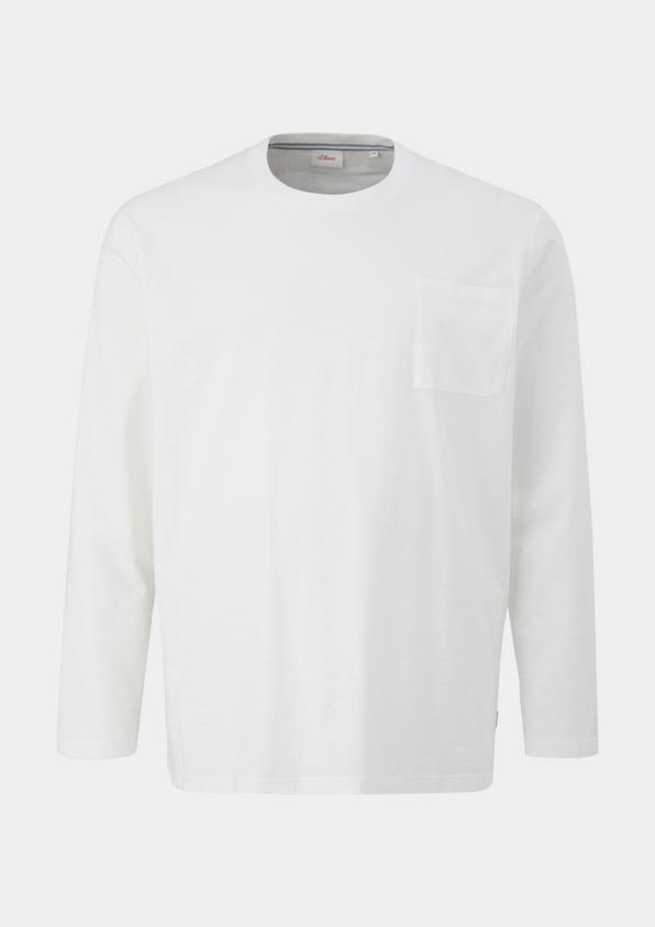s.Oliver Longsleeve mit Flammgarnstruktur