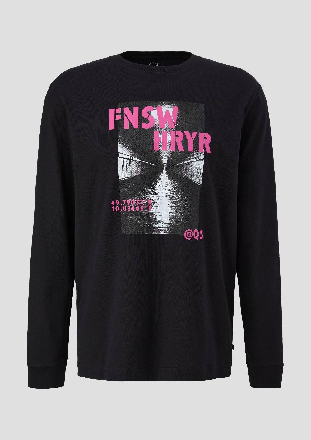 S.Oliver Longsleeve Mit Front- Und Rückenprint