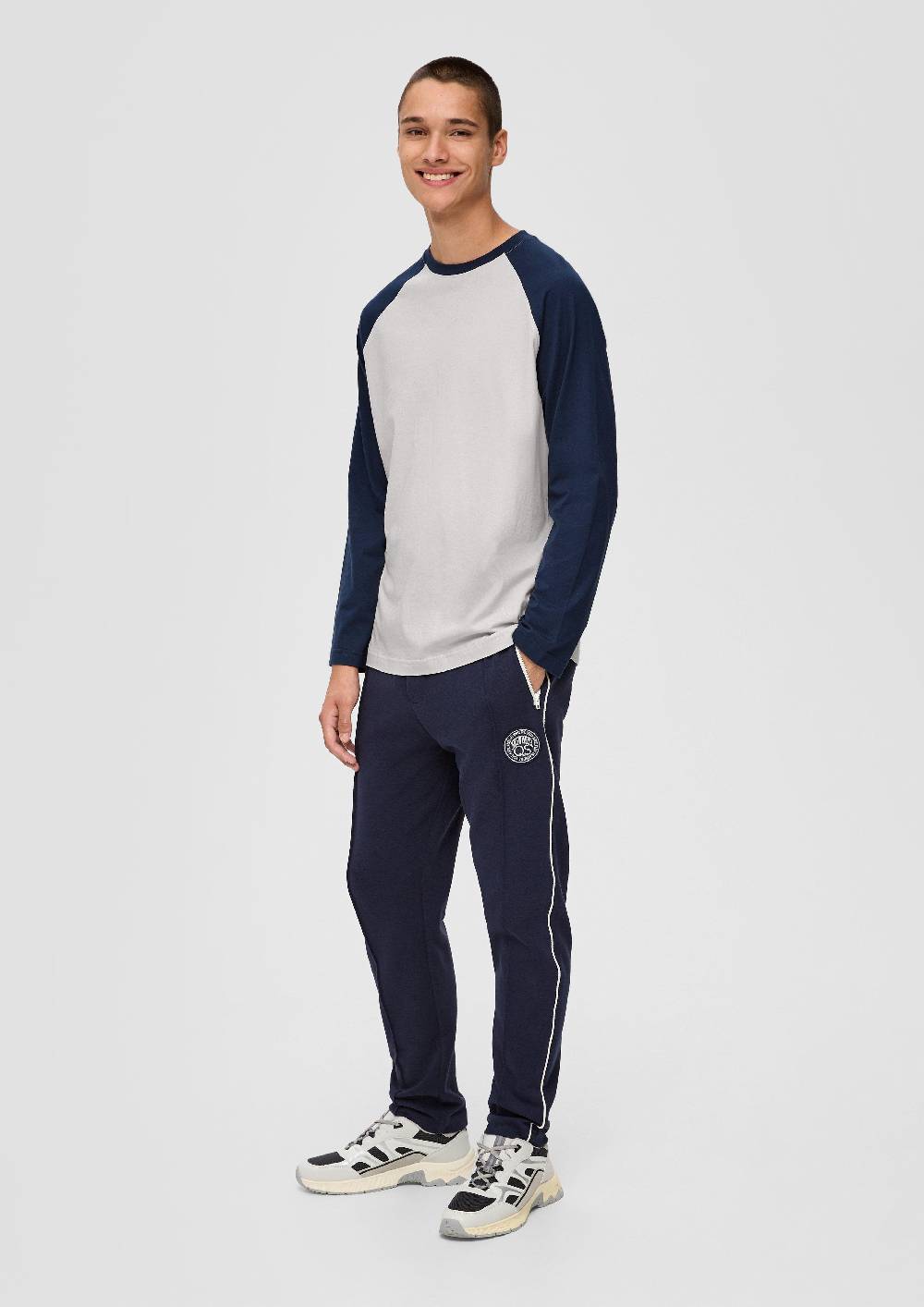 S.Oliver Longsleeve Mit Rückenprint
